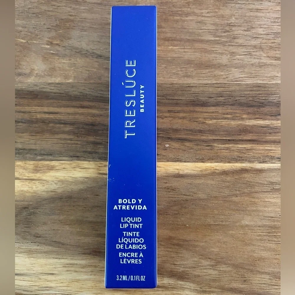 Treluce Beauty New Bold y Atrevida Liquid Lip Tint in Daring Plumping Full Size
